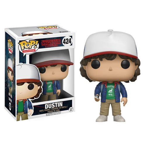 Stranger Things Pop! Vinyl Figure Dustin with Compass - Fugitive Toys