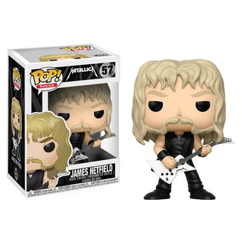 Rocks Pop! Vinyl Figure James Hetfield [Metallica] [57] - Fugitive Toys