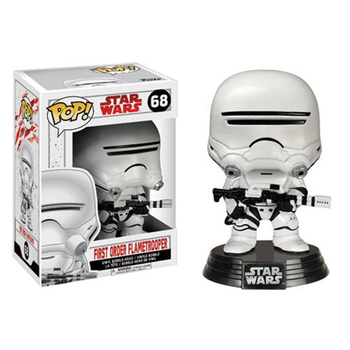 Star Wars Pop! Vinyl Figure First Order Flametrooper [The Last Jedi] [68] - Fugitive Toys