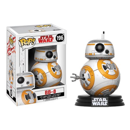 Star Wars Pop! Vinyl Figure BB-8 [The Last Jedi] [196] - Fugitive Toys