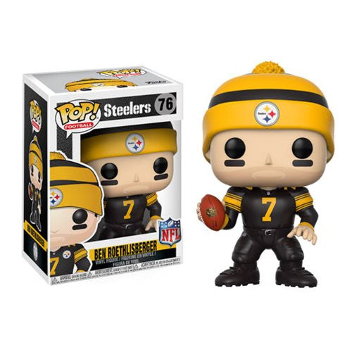 NFL Wave 4 Pop! Vinyl Figure Ben Roethlisberger (Color Rush) [Pittsburg Steelers] [76] - Fugitive Toys