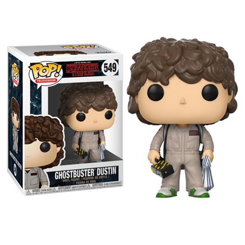 Stranger Things Pop! Vinyl Figure Ghostbusters Dustin [549] - Fugitive Toys