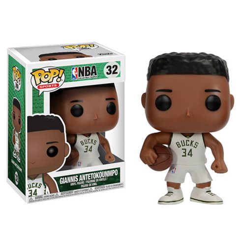 NBA Series 3 Pop! Vinyl Figure Giannis Antetokounmpo (Bucks) [32] - Fugitive Toys