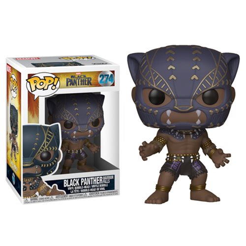 Marvel Pop! Vinyl Figure Black Panther Warrior Falls [Black Panther] [274] - Fugitive Toys