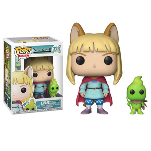 Ni No Kuni 2 Pop! Vinyl Figure Evan with Higgledy [328] - Fugitive Toys