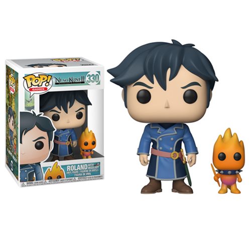 Ni No Kuni 2 Pop! Vinyl Figure Roland with Higgledy [330] - Fugitive Toys