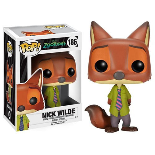 Disney Pop! Vinyl Figure Nick Wilde [Zootopia] - Fugitive Toys