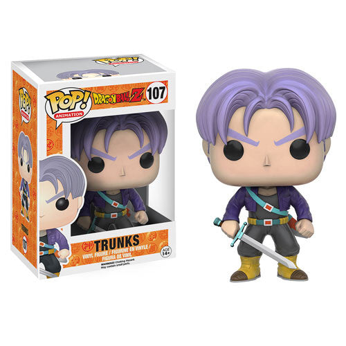 Dragon Ball Z Pop! Vinyl Figure Trunks - Fugitive Toys