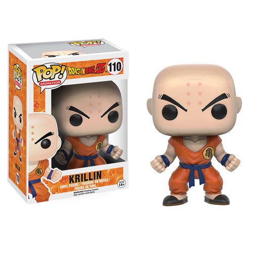 Dragon Ball Z Pop! Vinyl Figure Krillin [110] - Fugitive Toys