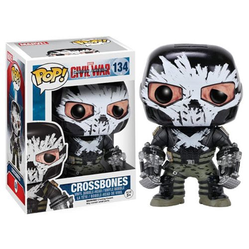 Marvel Pop! Vinyl Figure Crossbones (Captain America: Civil War) [134] - Fugitive Toys