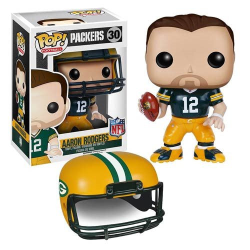 NFL Wave 2 Pop! Vinyl Figure Aaron Rodgers [Green Bay Packers] - Fugitive Toys