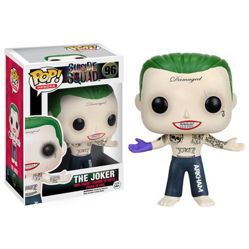 Movies Pop! Vinyl Figure Joker Shirtless [Suicide Squad] [96] - Fugitive Toys