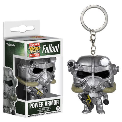 Fallout Pocket Pop! Keychain Power Armor - Fugitive Toys