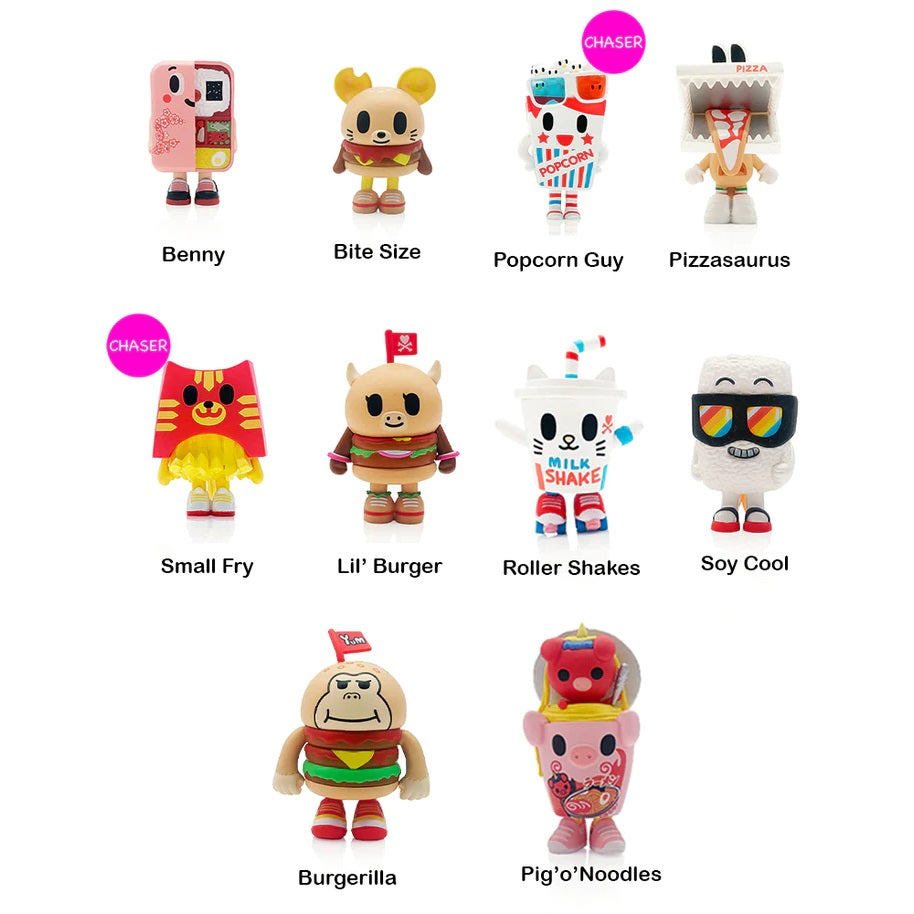 Tokidoki Fast Food Besties: (1 Blind Box) - Fugitive Toys