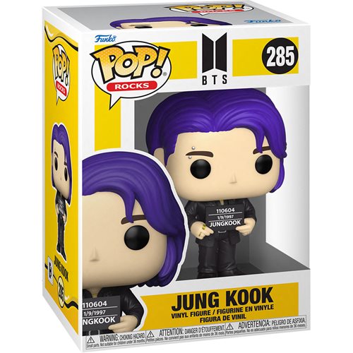 Rocks Pop! Vinyl Figure Jung Kook [BTS Butter] [285] - Fugitive Toys