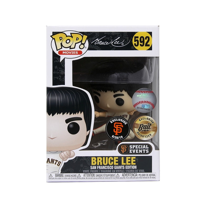 Bruce Lee Pop! Vinyl Figure Bruce Lee (Flying Man) (SF Giants) [592] - Fugitive Toys