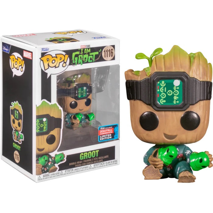 Marvel Studios I Am Groot Pop! Vinyl Figure Groot (2022 Fall Convention) [1116] - Fugitive Toys