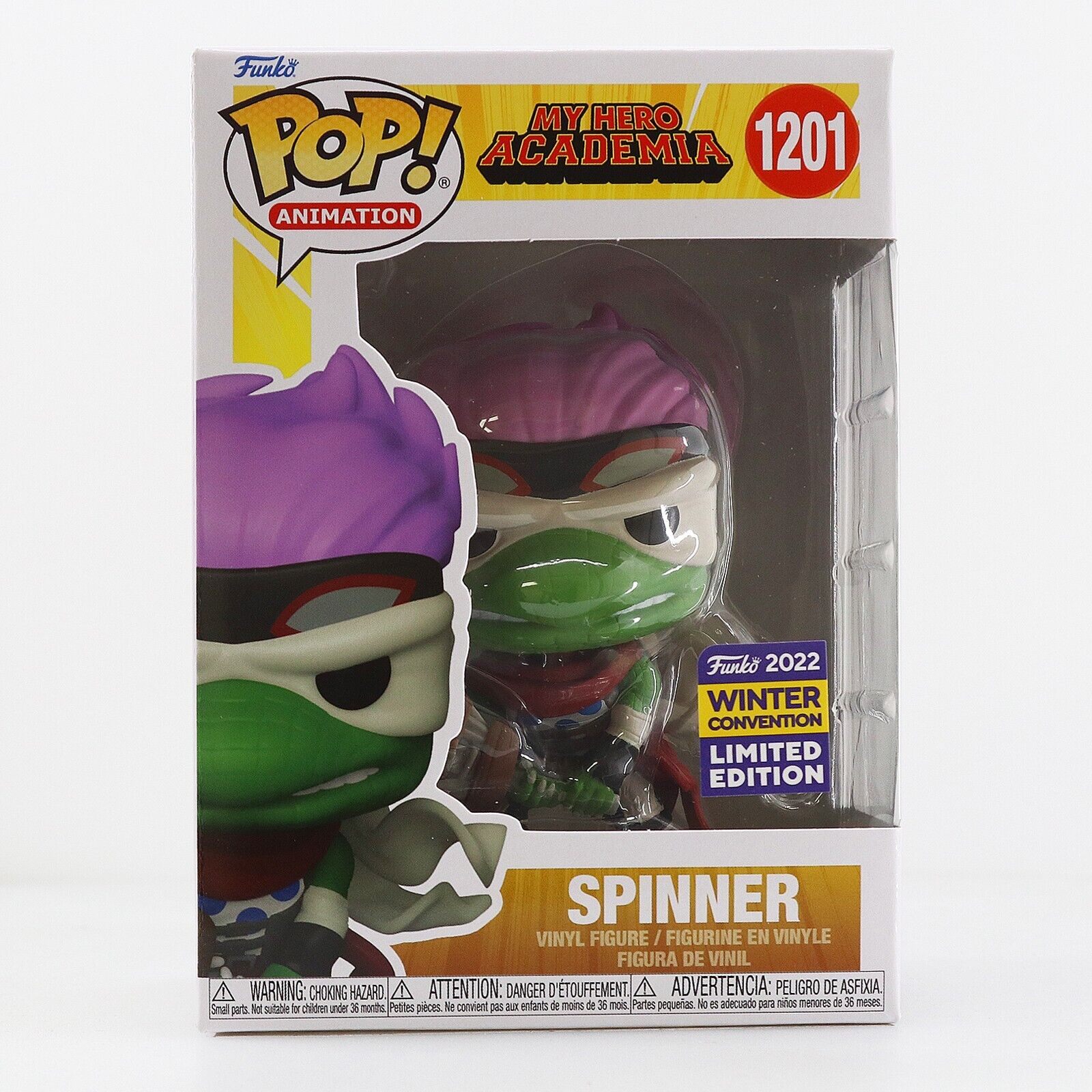 Funko Pop My Hero Academia Spinner 2022 Winter Convention 1201