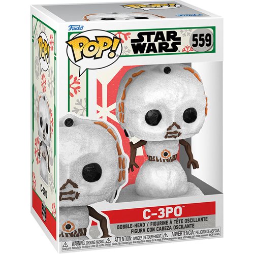 Funko Pop Vinyl Snowman C-3PO 559