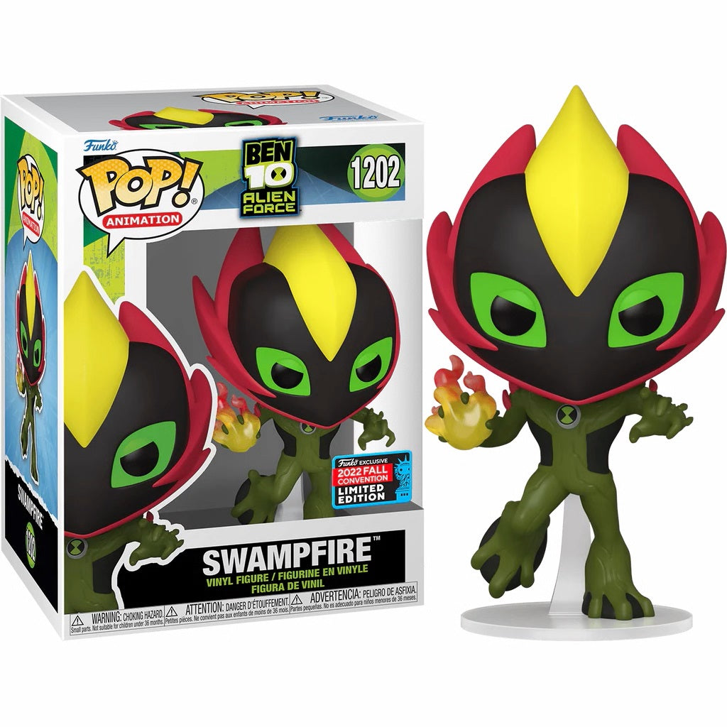 Ben 10 Alien Force Pop Swamfire 2022 Fall Convention