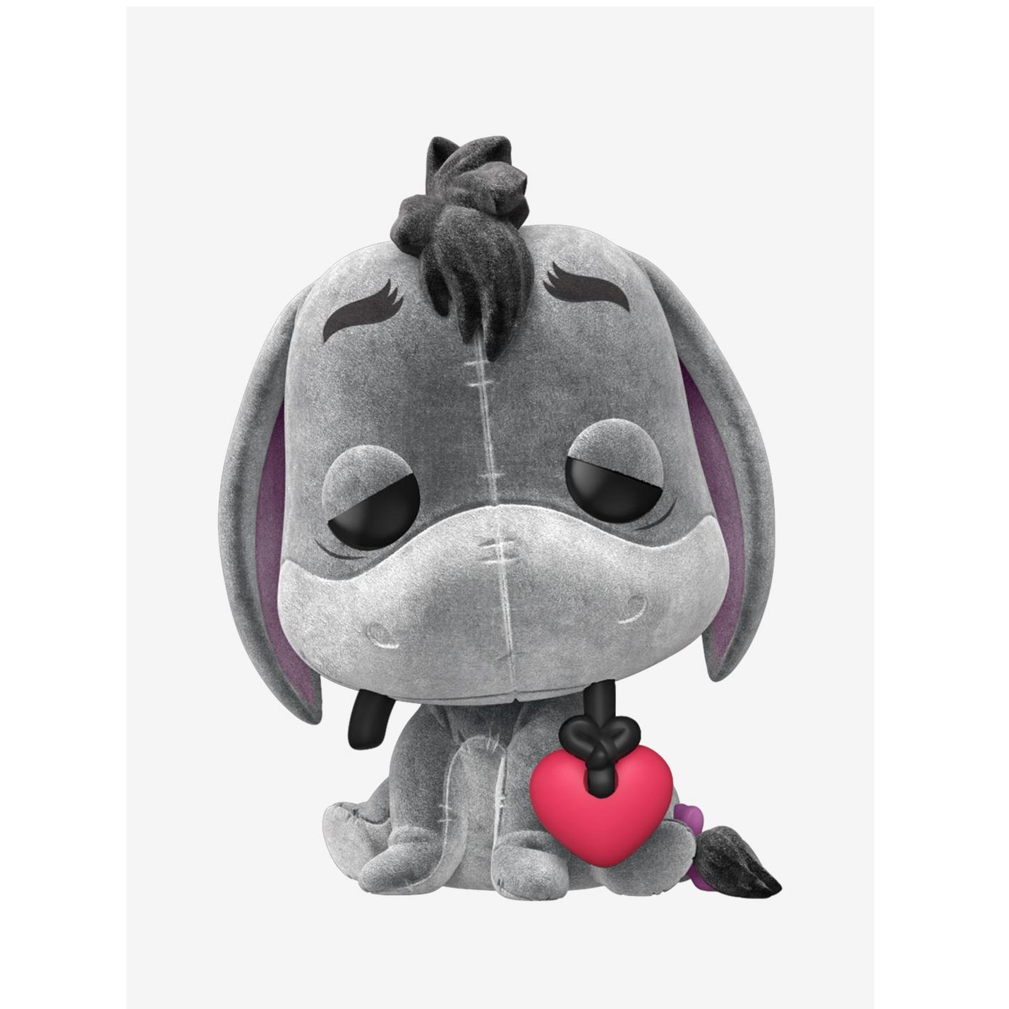 Funko Pop Eeyore with Heart Flocked