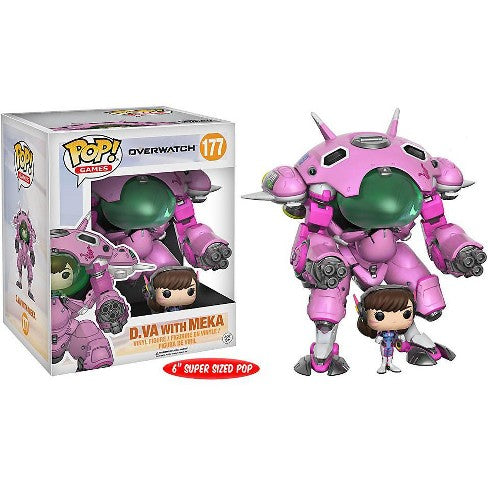 Overwatch Pop! Vinyl Figure D.VA with MEKA 6