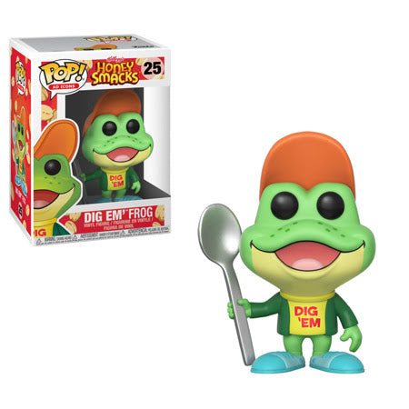 Ad Icons Pop! Vinyl Figure Dig Em' Frog [Honey Smacks] [25] - Fugitive Toys