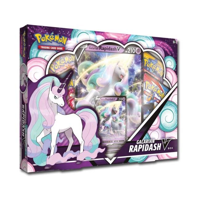 Pokemon Trading Card Game Galarian Rapidash V Box - Fugitive Toys