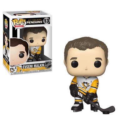 NHL Pop! Vinyl Figure Evgeni Malkin (Away Jersey) [Pittsburg Penguins] [13] - Fugitive Toys