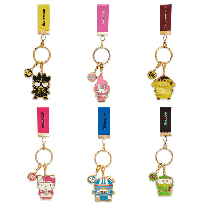 Kidrobot Hello Kitty Tokyo Speed Enamel Keychain