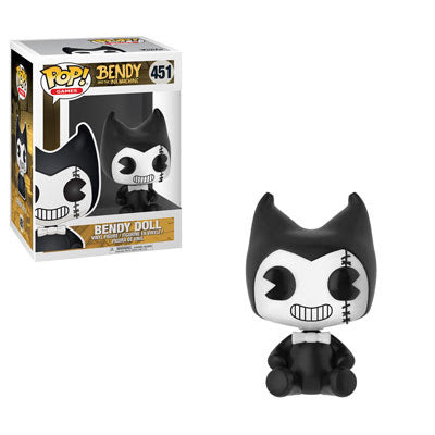 Bendy and the Ink Machine Pop! Vinyl Figure Bendy Doll [451] - Fugitive Toys