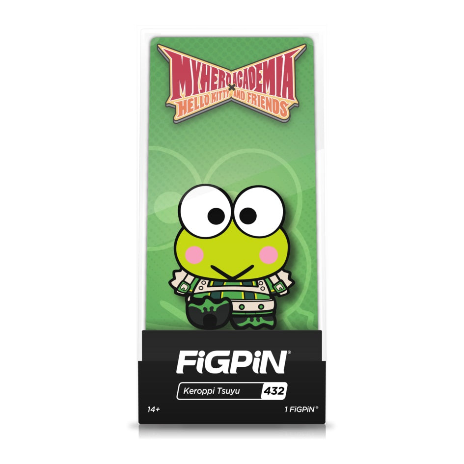 My Hero Academia x HK FiGPiN Enamel Pin: Keroppi Tsuyu [432] - Fugitive Toys