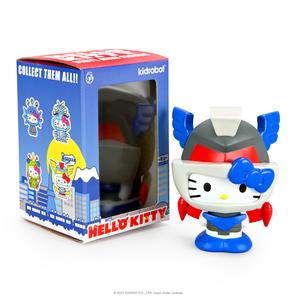 Kidrobot x Hello Kitty Kaiju Vinyl Mini Figure: Mechazoar Knight - Fugitive Toys