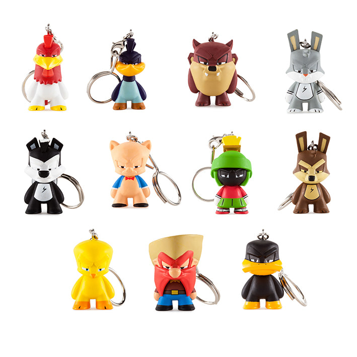 Kidrobot x Looney Tunes Keychains Series: (1 Blind Box) - Fugitive Toys