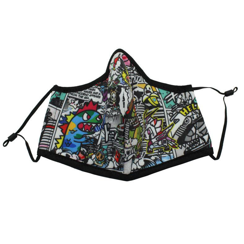 Tokidoki Manga Mania Face Mask - Fugitive Toys