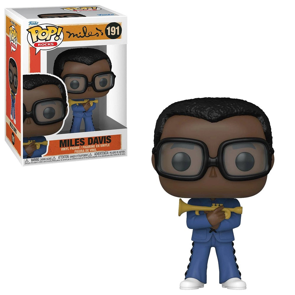 Rocks Pop! Vinyl Figure Miles Davis [191] - Fugitive Toys