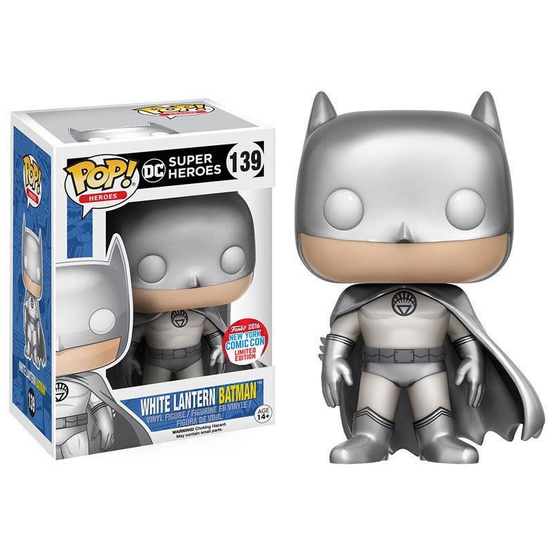 DC Universe Pop! Vinyl Figure White Lantern: Batman [NYCC 2016 Exclusive] [139] - Fugitive Toys