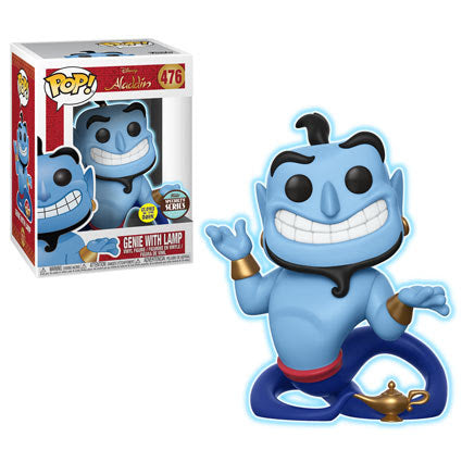 Disney Pop! Vinyl Figure Genie with Lamp GITD [Aladdin] [Specialty Series] [476] - Fugitive Toys