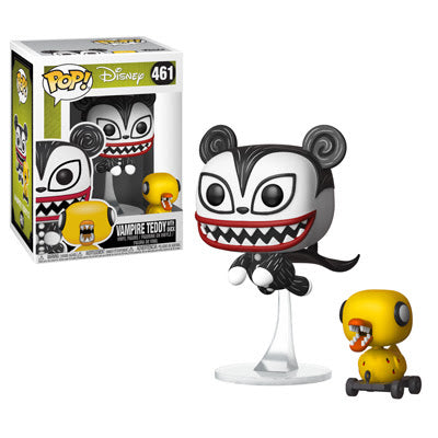 Disney The Nightmare Before Christmas Pop! Vinyl Figure Vampire Teddy with Undead Duck [461] Fugitive Toys Funko