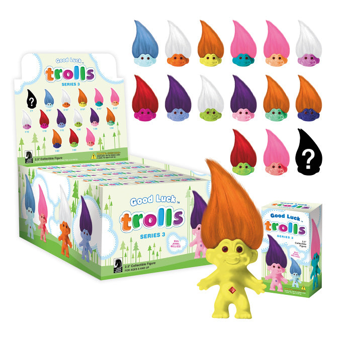 Good Luck Trolls Series 3: (1 Blind Box) - Fugitive Toys