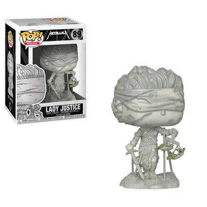 Rocks Pop! Vinyl Figure Lady Justice [Metallica] [89] - Fugitive Toys