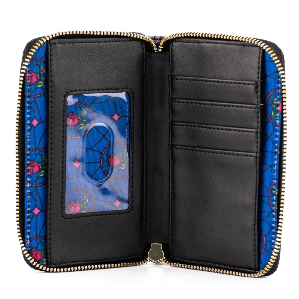 Loungefly x Disney Beauty and the Beast Princess Castle Belle Zip Around Wallet - Fugitive Toys