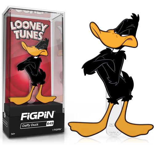 Looney Tunes: FiGPiN Enamel Pin Daffy Duck [649] - Fugitive Toys