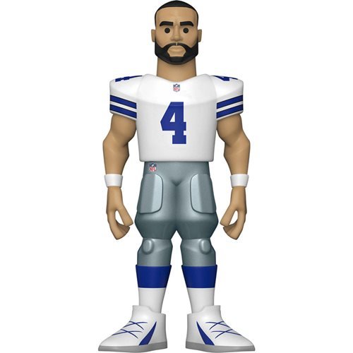 Funko Vinyl Gold Premium Figure: NFL Cowboys Dak Prescott - Fugitive Toys