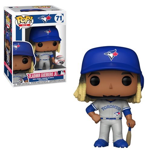 MLB Pop! Vinyl Figure Vladimir Guerrero Jr. (Road Uniform) Toronto Blue Jays [71] - Fugitive Toys