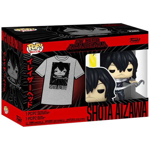 My Hero Academia Pop! Tees Shota Aizawa Pop & Tee - Large - Fugitive Toys