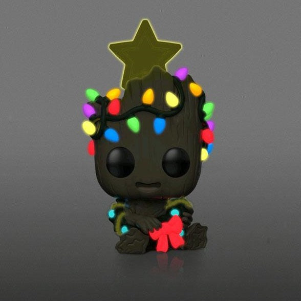 Marvel Pop! Vinyl Figure Holiday Groot (Glow In The Dark) [530] - Fugitive Toys