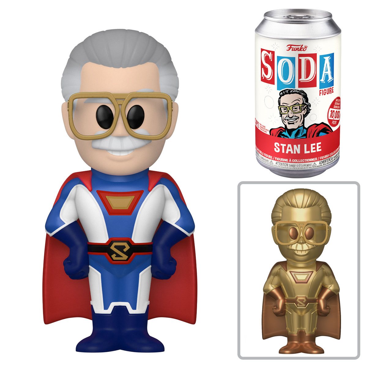 Funko Vinyl Soda Figure: Marvel Stan Lee - Fugitive Toys