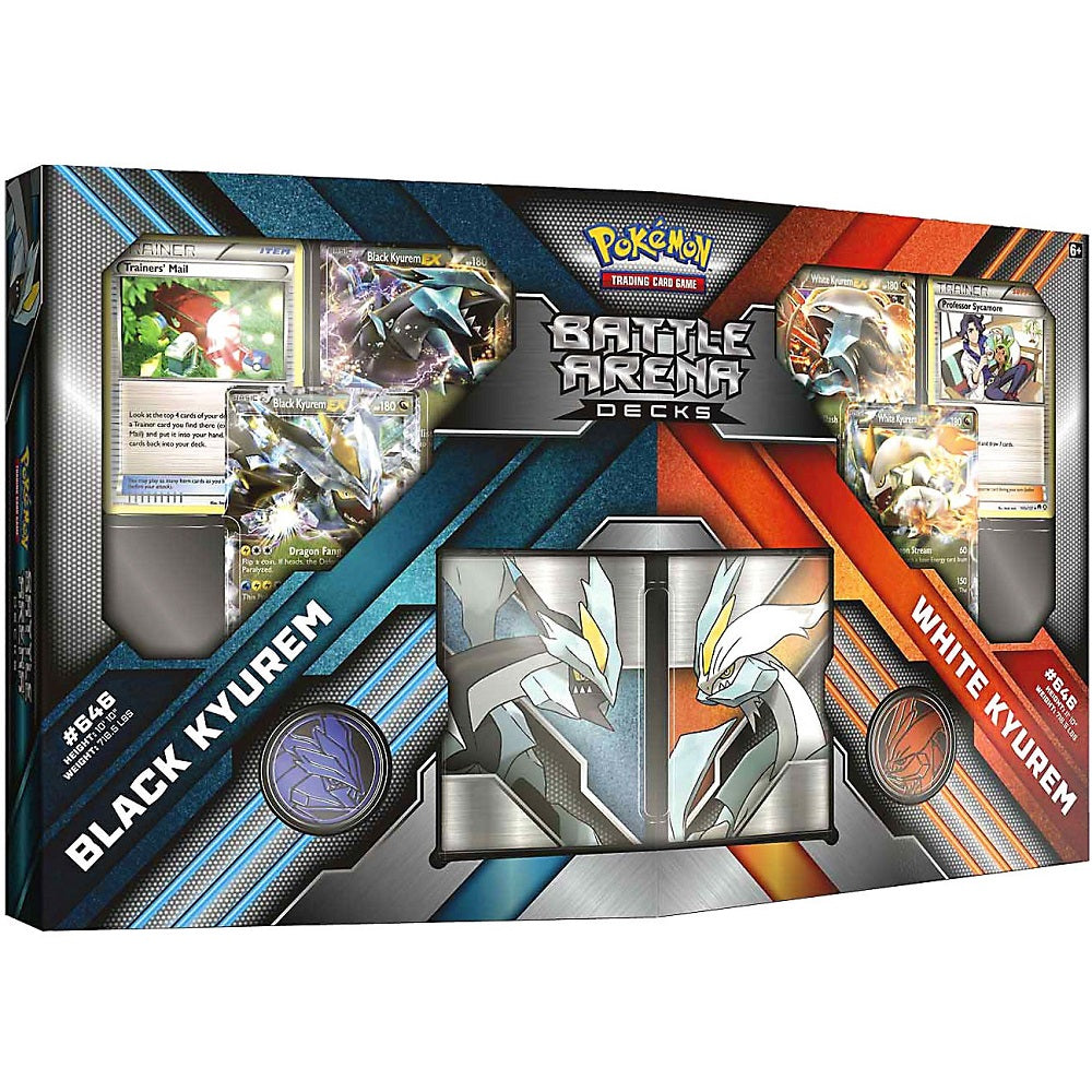 Pokemon Trading Card Game Battle Arena Decks Black Kyurem vs. White Kyurem - Fugitive Toys