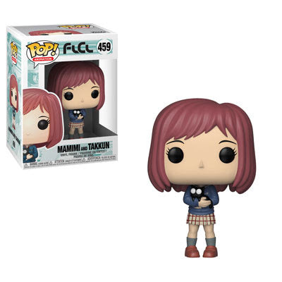 FLCL Pop! Vinyl Figure Mamimi with Takkun Black Cat [459] - Fugitive Toys